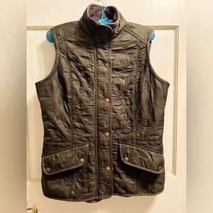 Barbour quilted vest, great condition.
